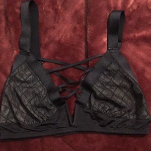 Sexy black bralette